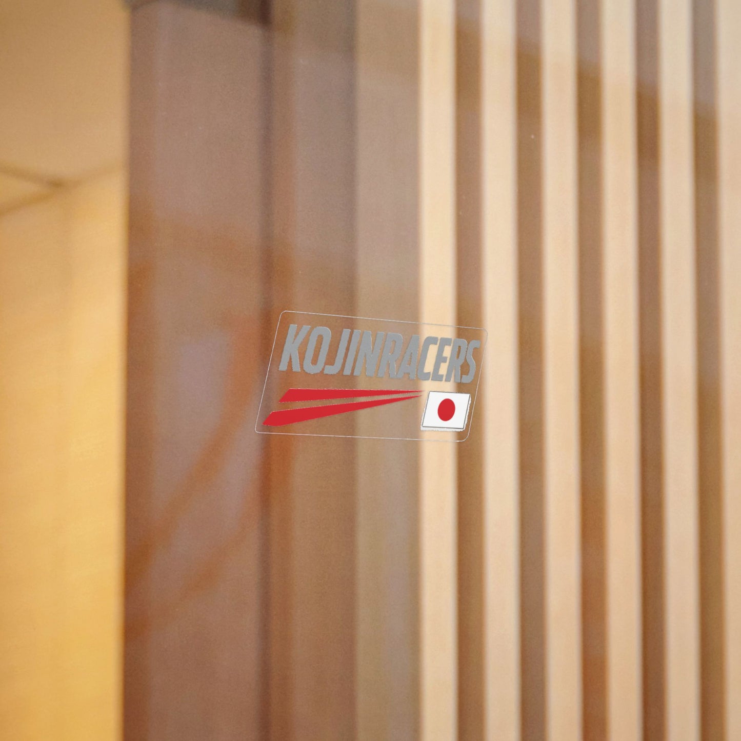 Kojinracers Die-Cut Stickers, Japanese Car Enthusiast Decals, Cool Auto Style Stickers, Laptop or Water Bottle Decor