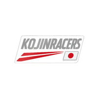 Kojinracers Die-Cut Stickers, Japanese Car Enthusiast Decals, Cool Auto Style Stickers, Laptop or Water Bottle Decor