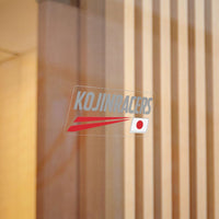 Kojinracers Die-Cut Stickers, Japanese Car Enthusiast Decals, Cool Auto Style Stickers, Laptop or Water Bottle Decor