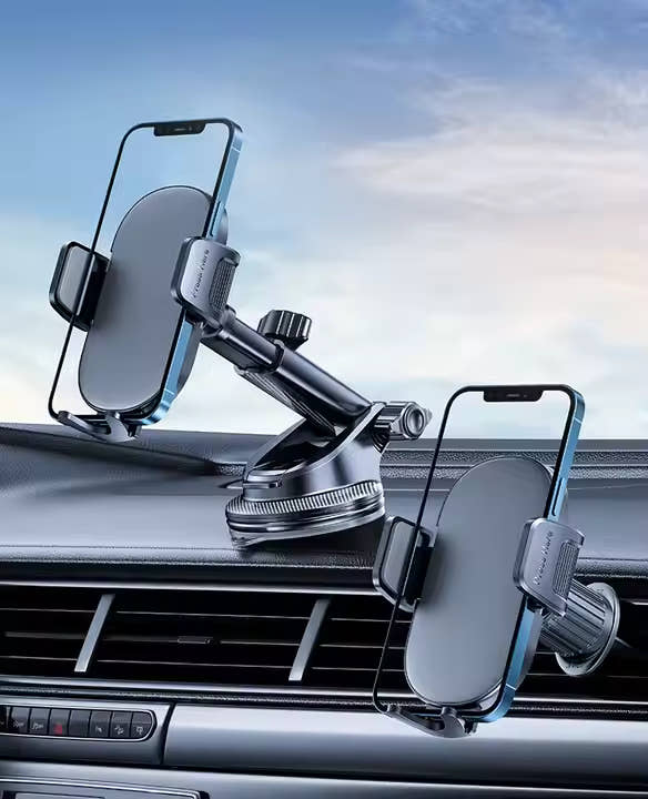 2025 Factory Rotatable Suction Car Mount Vent Windshield Dashboard Mobile Car Phone Holder